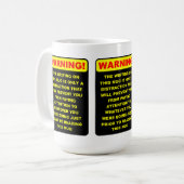 Tasse drôle de distraction (Devant gauche)