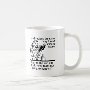 Tasse drôle de fiction de cuisine