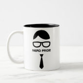 Tasse drôle de fierté nerd (Gauche)
