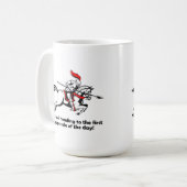 Tasse Drôle de Frais de Vente de Garage (Devant gauche)