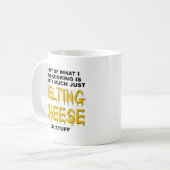 Tasse drôle de fromage fondu (Devant gauche)