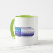 Tasse drôle de Fukitol Prozac (Devant gauche)