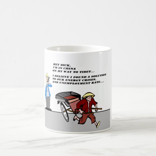 Tasse drôle de George Bush (Centre)