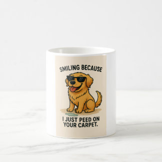 Tasse drôle de Golden Retriever 