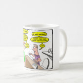 Tasse drôle de golf (Devant droit)