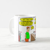 Tasse drôle de golf (Devant gauche)