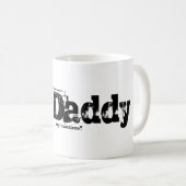 Tasse drôle de GRAND PAPA pour le blanc de papa (Devant droit)