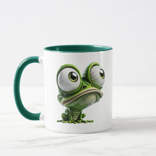Tasse drôle de grenouille