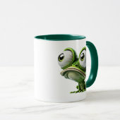 Tasse drôle de grenouille (Devant droit)