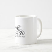 Tasse drôle de Homeschool (Devant droit)