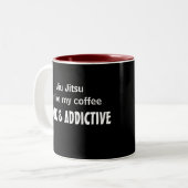 Tasse drôle de Jiu Jitsu (Devant gauche)