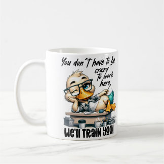 Tasse drôle de la vie de bureau | Mug humour au tr
