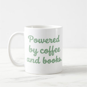 Tasse Drôle de Lecteur Alimenté par le Café et les