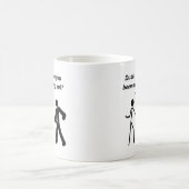 Tasse drôle de l'entraînement de Stickman (Centre)