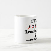 Tasse drôle de Leonberger (Centre)