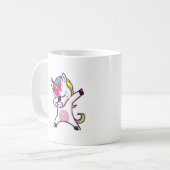 Tasse drôle de licorne - tasse mignonne d'enfants (Devant gauche)