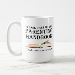 Tasse drôle de manuel de Parenting