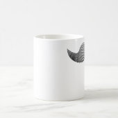 Tasse drôle de moustache (Centre)
