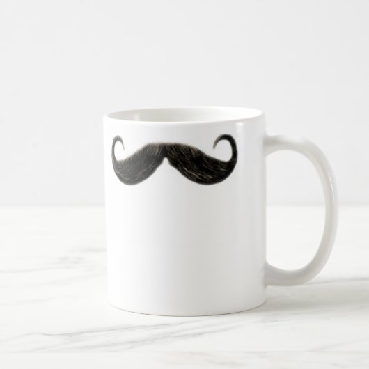 tasse drôle de moustache (Droite)