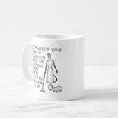 Tasse drôle de nettoyage de folie (Devant gauche)