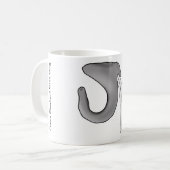 Tasse drôle de nez d'éléphant (Devant gauche)