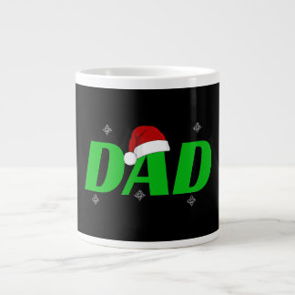 Tasse drôle de Noël pour papa avec chapeau de Père