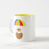 Tasse drôle de parachute (Devant gauche)