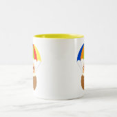 Tasse drôle de parachute (Centre)