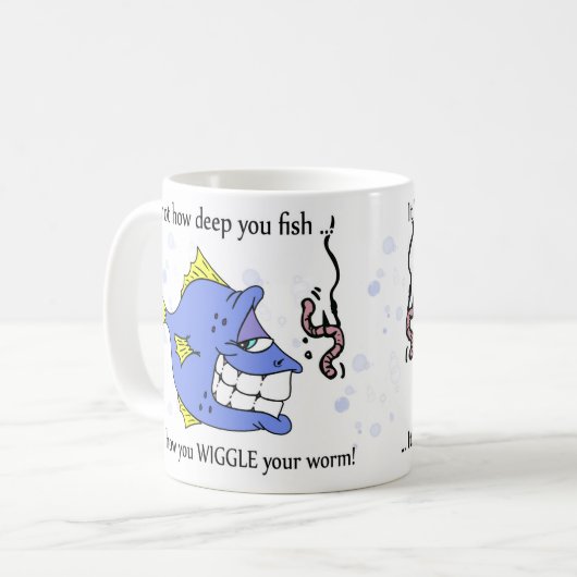 Tasse drôle de pêche, i'ts pas comment (Devant gauche)