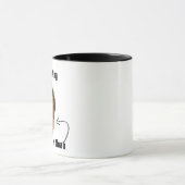 Tasse drôle de photo de visage de papa - Cadeau de (Centre)