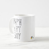 Tasse drôle de PMP Professionnel en gestion de pro (Devant gauche)