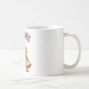 Tasse drôle de poule à argent d'œuf