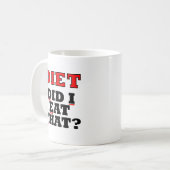 Tasse Drôle de Régime (Devant gauche)