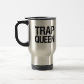 Tasse drôle de reine de piège (Gauche)