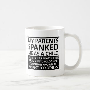 Tasse drôle de respect pour les autres