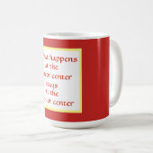 Tasse drôle de retraite (Devant droit)