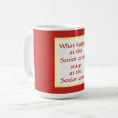 Tasse drôle de retraite (Devant gauche)