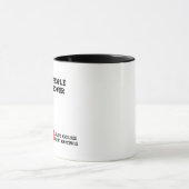 Tasse drôle de réunion - Tasse à café sarcastique (Centre)