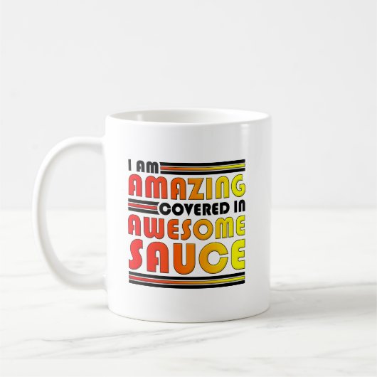 Tasse drôle de sauce impressionnante (Gauche)