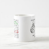 Tasse drôle de sieste productive (Centre)