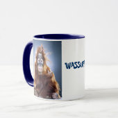 Tasse drôle de singe (Devant gauche)