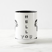 Tasse drôle de singe Peekaboo (Centre)