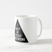 Tasse drôle de slogan (Devant droit)