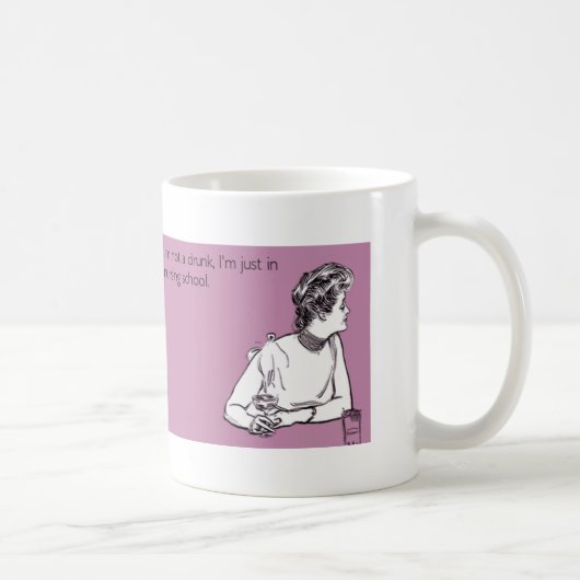 Tasse drôle de soins (Droite)