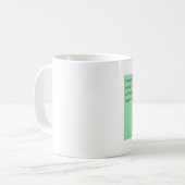 Tasse drôle de soins (Devant gauche)