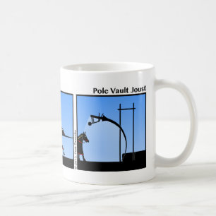 Tasse drôle de Stickman de joute de chambre forte
