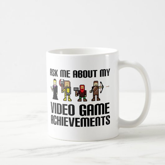Tasse drôle de succès de jeu vidéo (Droite)