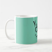 Tasse drôle de syndrome de l'enfant le plus en bas (Gauche)