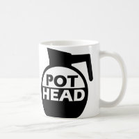 Tasse Drôle de Tête de Cafetière Caféine