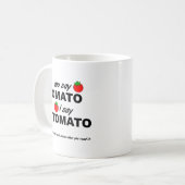 Tasse drôle de tomate de tomate (Devant gauche)